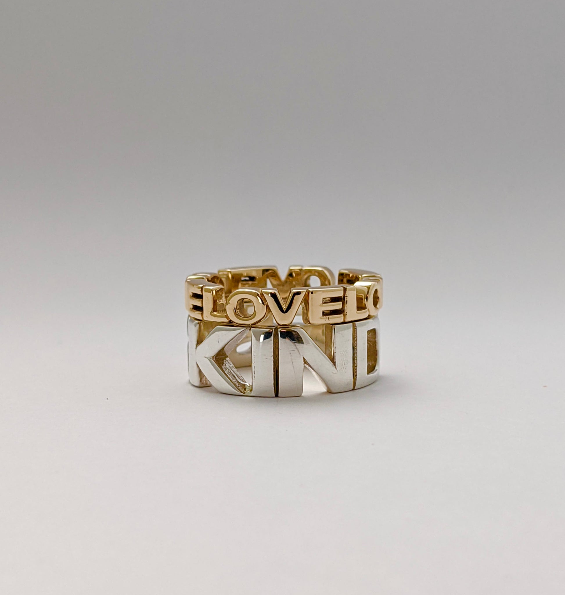 Love Cursive Gold Ring | Sparkling Romantic Diamond Ring| CaratLane