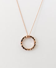 Load image into Gallery viewer, LOVE necklace in 14k pink gold
