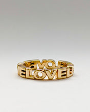 Load image into Gallery viewer, LOVE ring in 14k yellow gold
